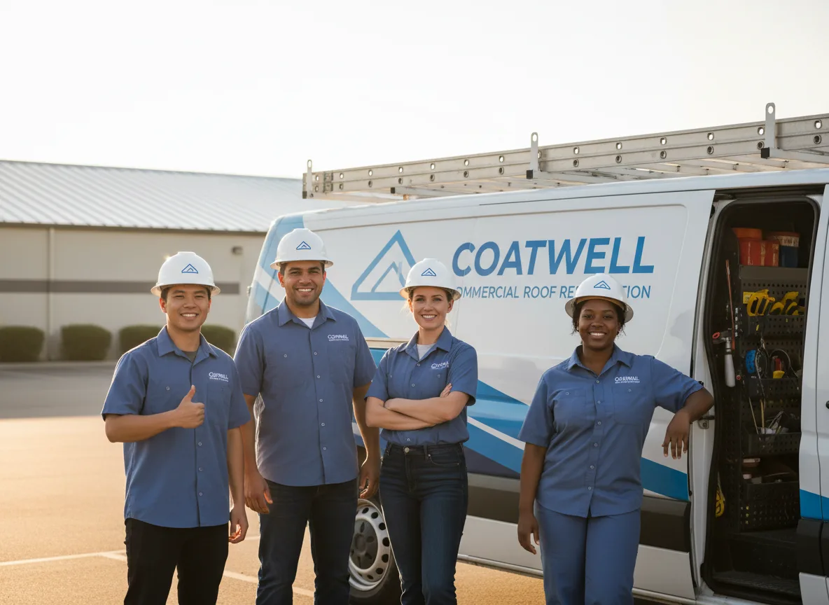 Commercial roof coating company in El Monte, CA